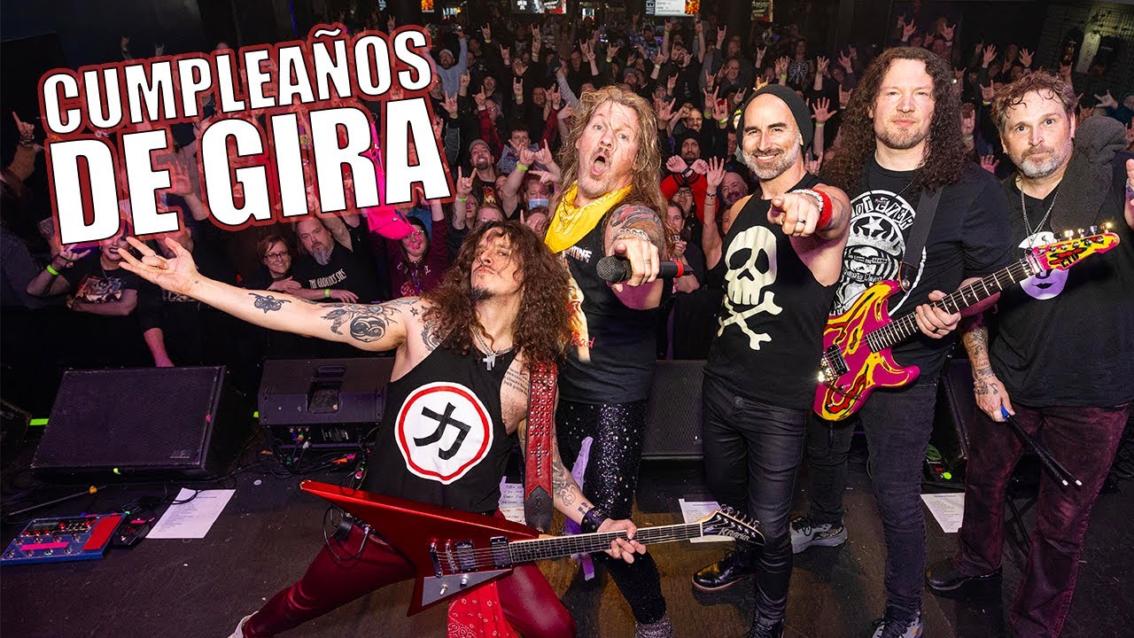 De gira con Chris Jericho y Kuarantine en mi Cumpleaños - CHARLIE PARRA