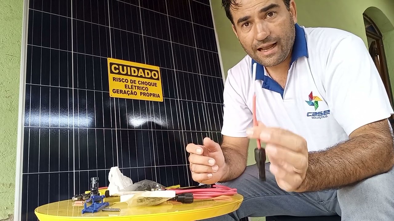 Conector MC4 é bom? Cabo Solar pode se emendado ?
