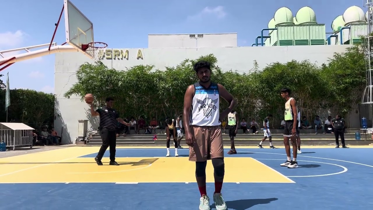 SRMAP v/s VNRVJET basketball match @srmap