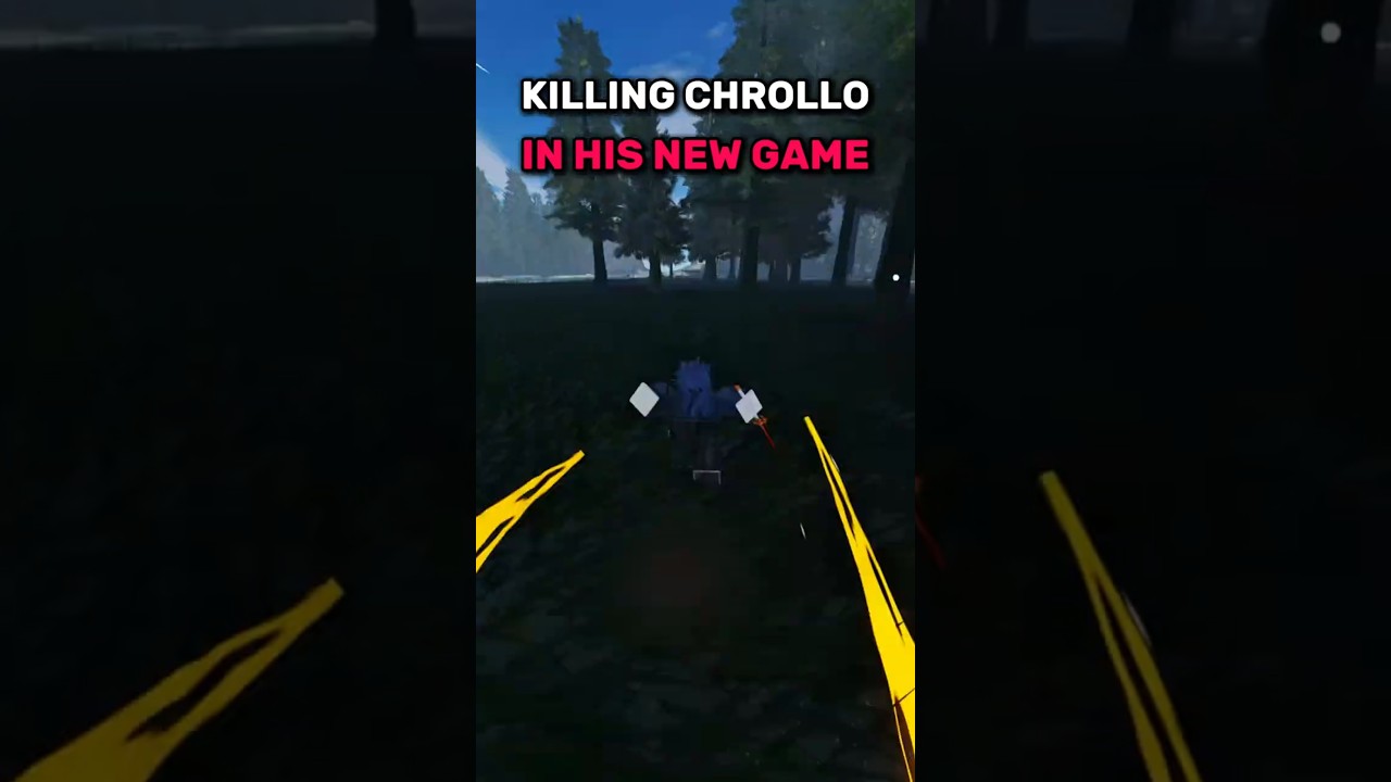 Killing Chrollo in His New Game #roblox #mugen #shorts
