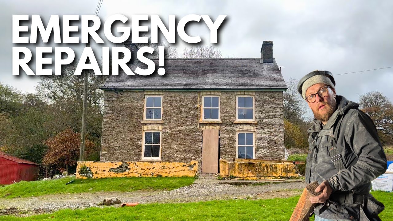 The Unseen Problems Threatening Our Old Stone Farmhouse (ep.37)