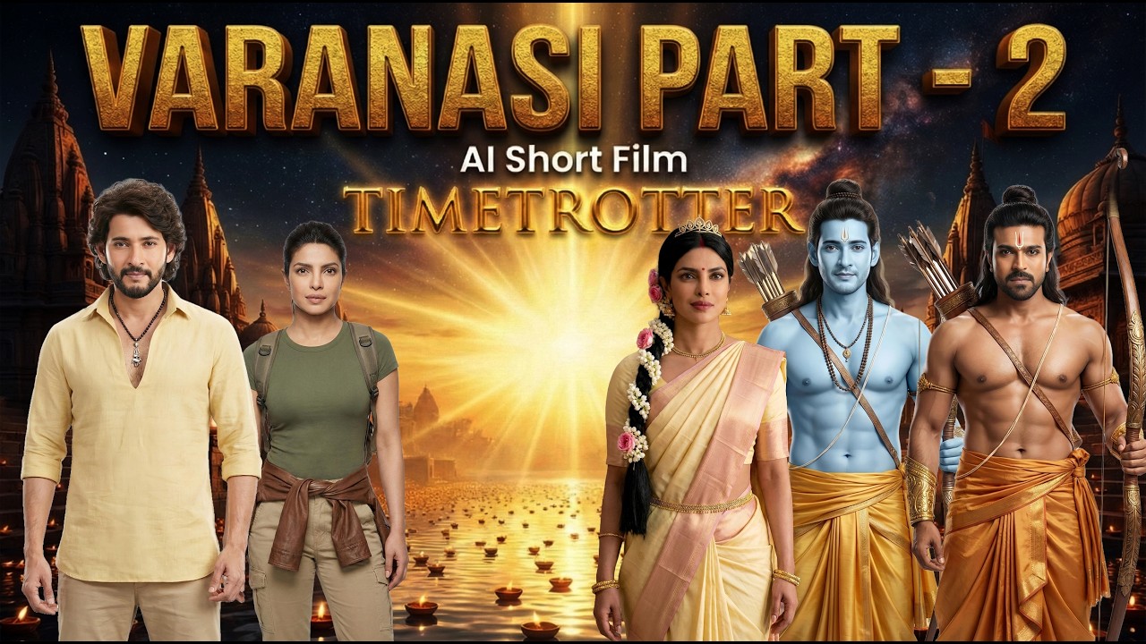 Varanasi Part 2 AI Short Film Telugu | Timetrotter | Mahesh Babu AI Film |  SSMB 29 Expected Story