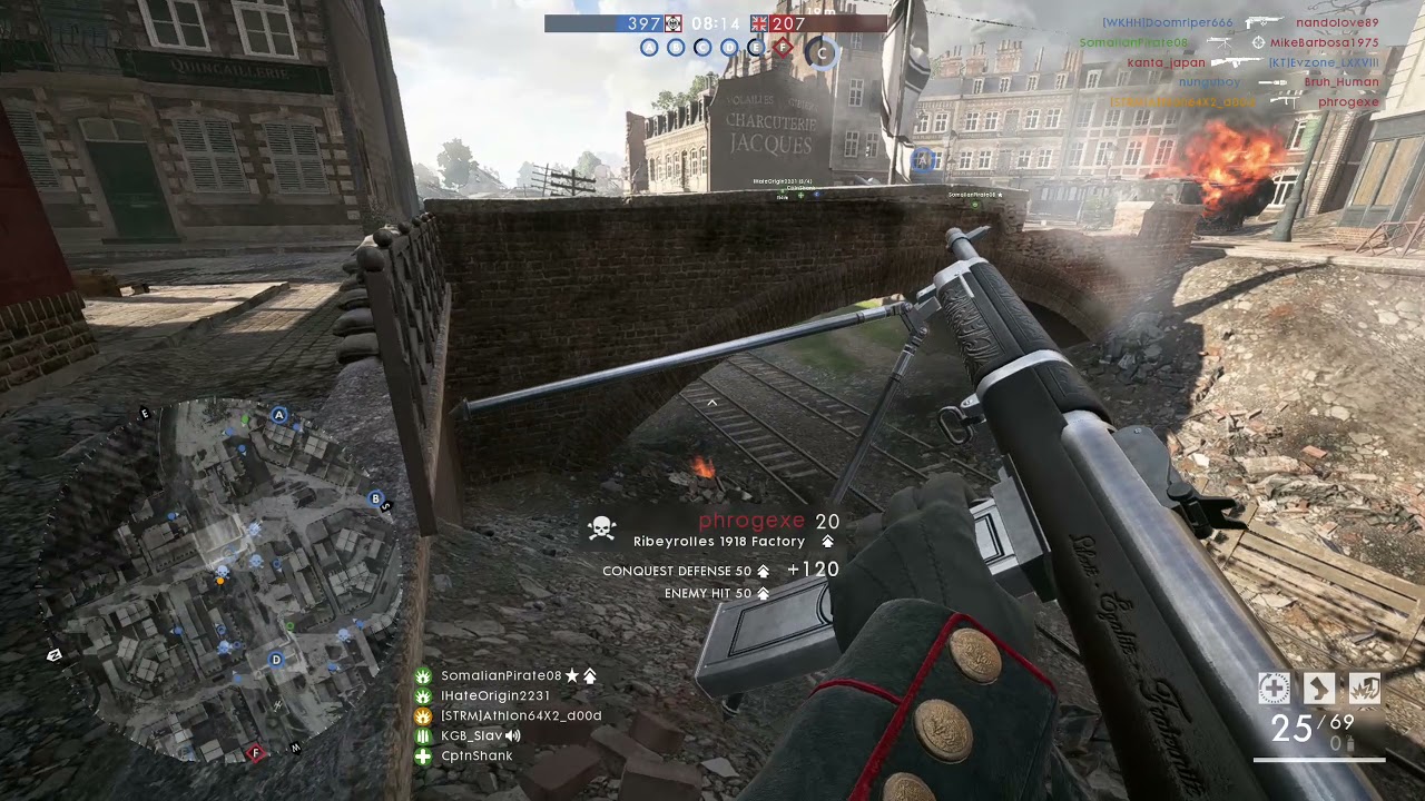 Battlefield 1 [PC] - 50/11 Ribeyrolles Factory - Amiens - Conquest