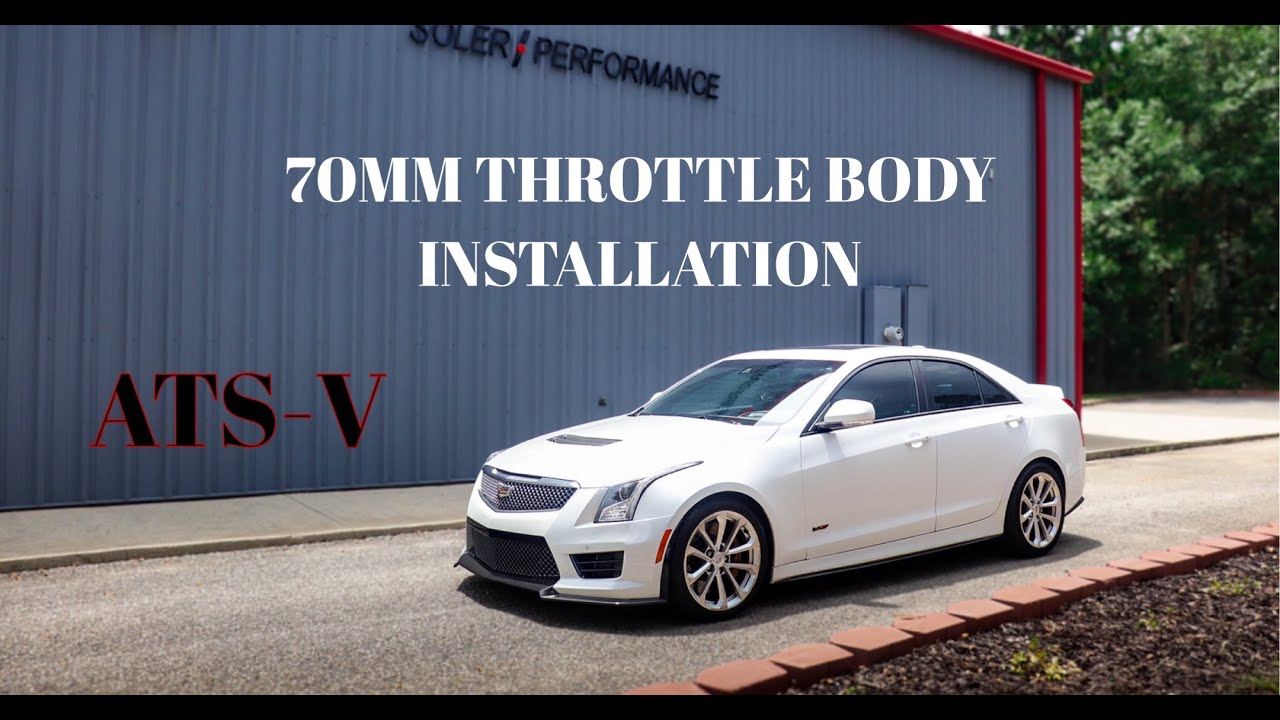 Soler Performance | Cadillac ATS-V [LF4: 3.6L V6 Turbo Engines] Throttle Body Installation - DIY MOD