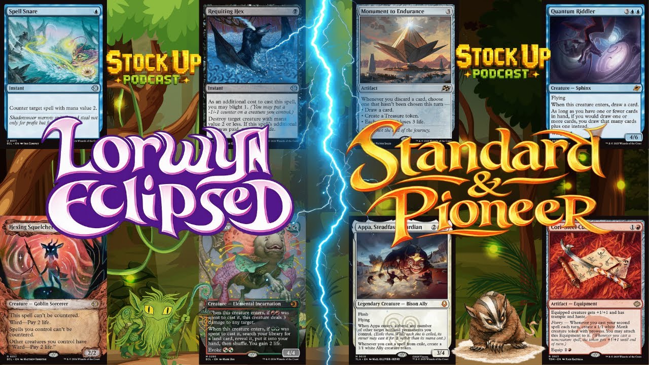 Stock Up Podcast: Alex Wins an RCQ + UW Control & Prowess in Pioneer + Lorwyn Eclipsed Preview ep.29