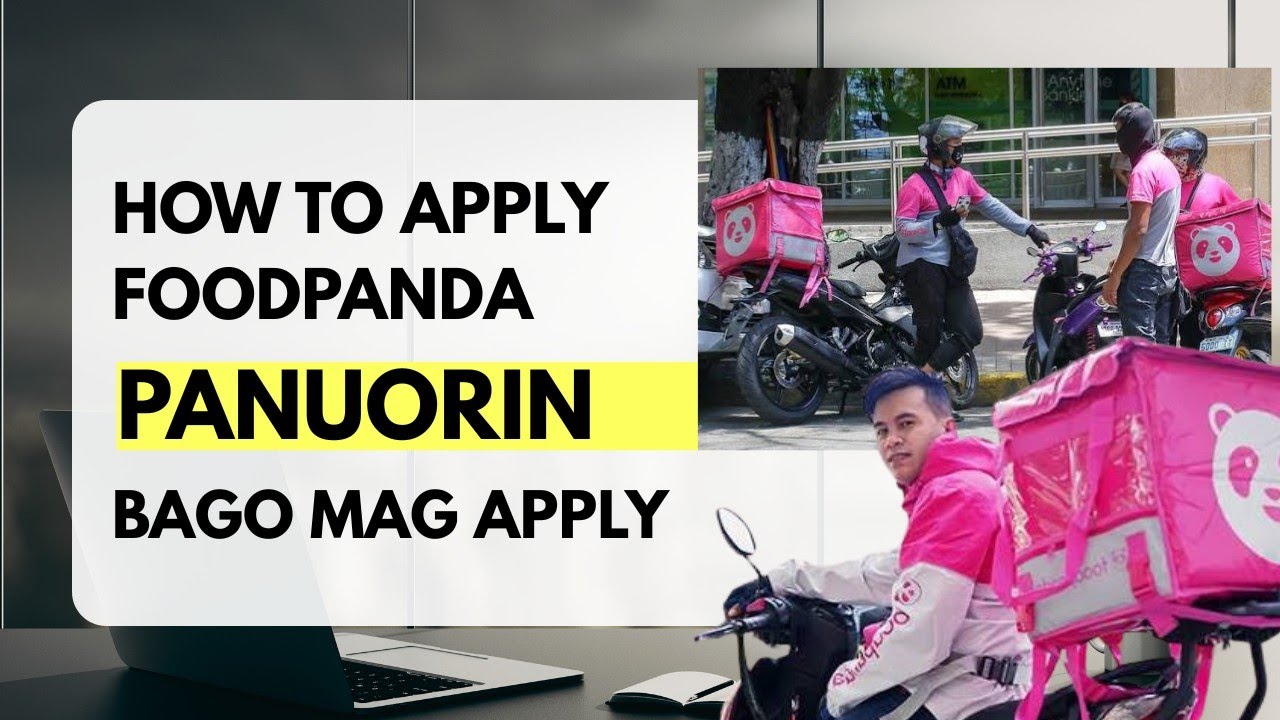 How to Apply for Foodpanda Rider latest |  Guide with Requirements and Tips