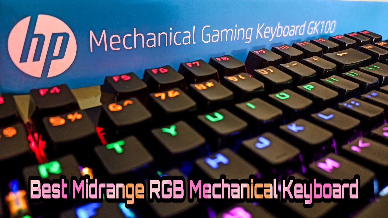 HP GK100 Mechanical Gaming Keyboard Unboxing | Best Budget Mechanical Gaming Keyboard !