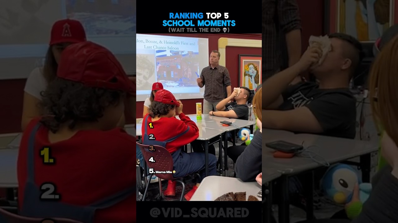 Ranking Top 5 School Moments