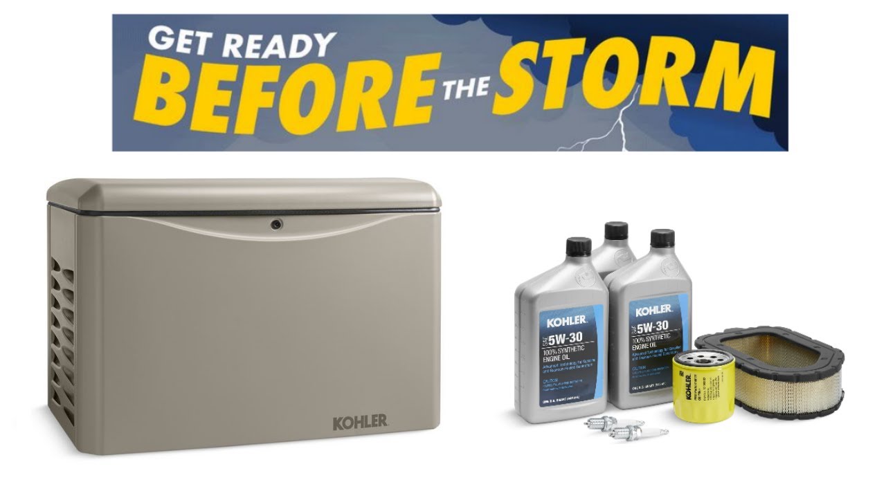Home Standby Generator Maintenance & Storm Prep / Kohler 20RCAL