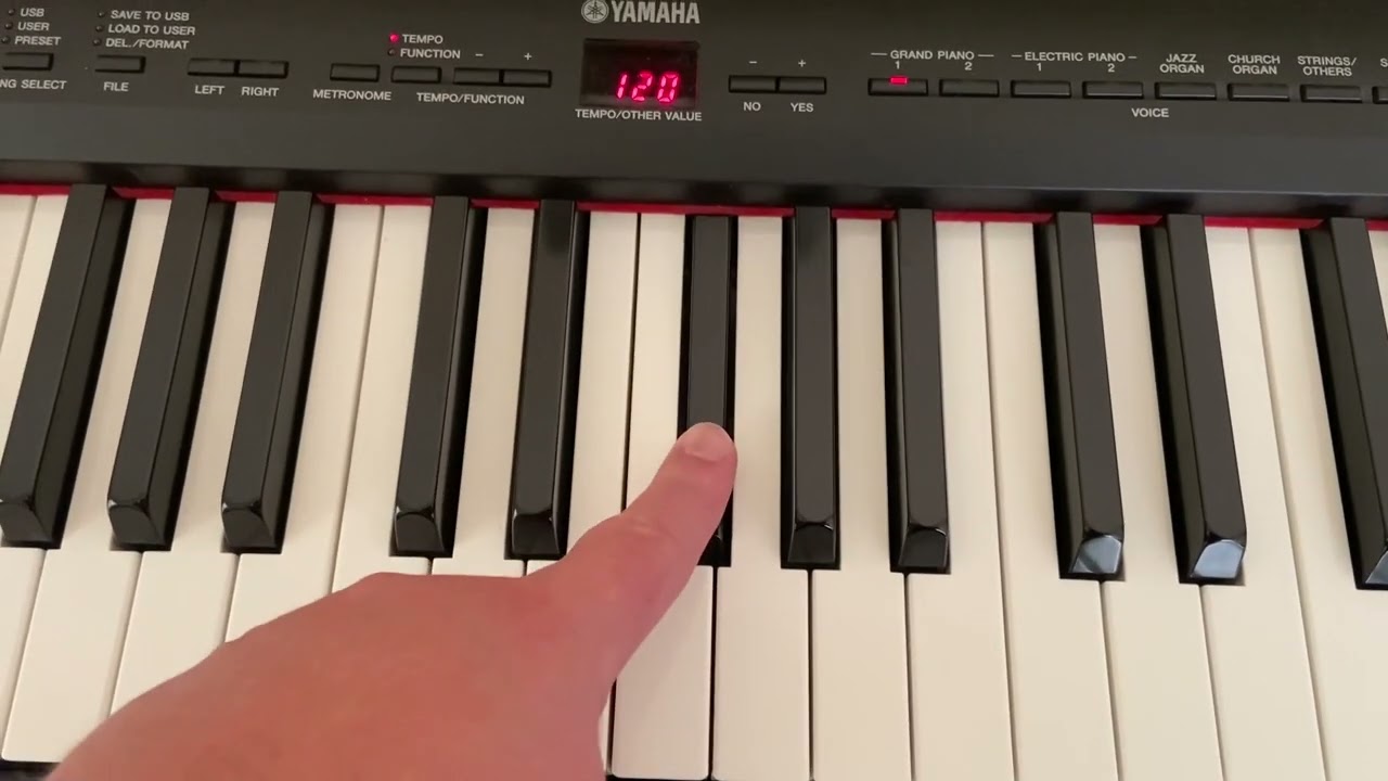 Where is E double sharp on piano