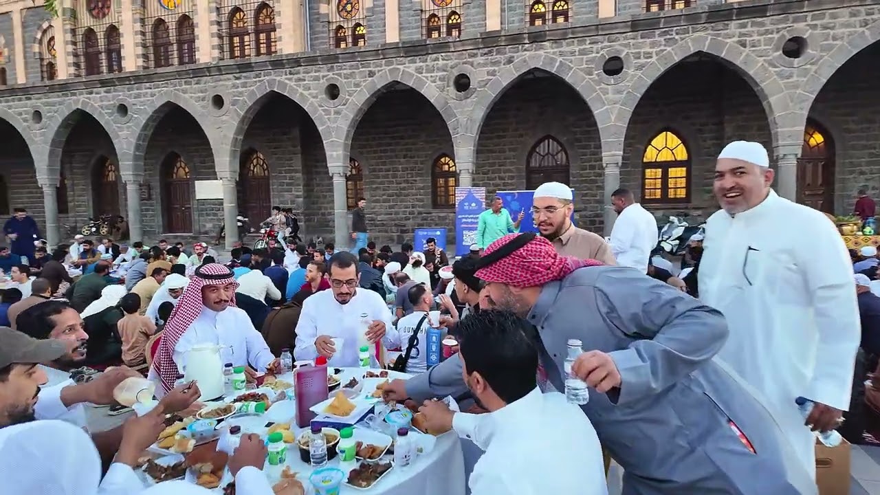 شاهد سفر الإفطار الجماعي مع إطلالات بديعة على المواقع التاريخية في منطقة العنبرية ب #المدينة_المنورة