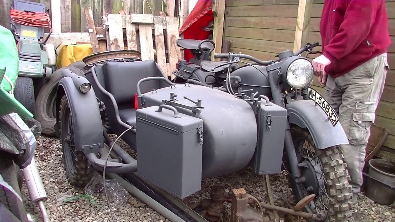 Bug Out Vehicle? Ural WW2 Re-enactment Motorcycle