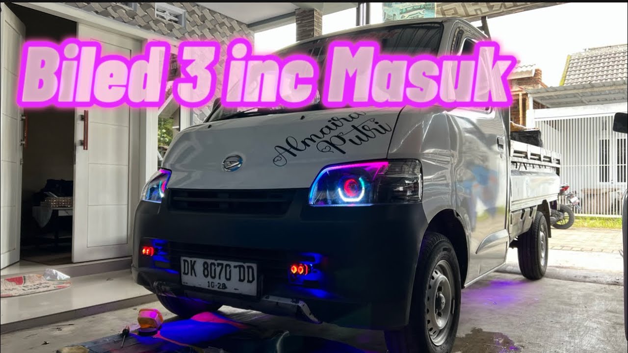 Pemasangan Biled 3inc di Daihatsu Grandmax