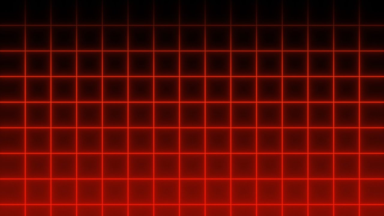 Red Digital Glow Grid Animation Loop | Motion Background | 4K | 60FPS | Free Download