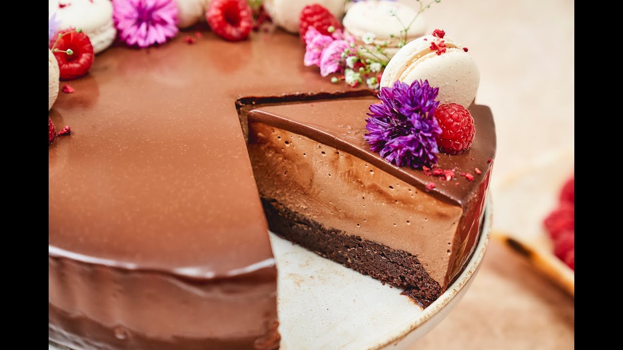 Bakeglede med Martine: Ostekake med sjokolade