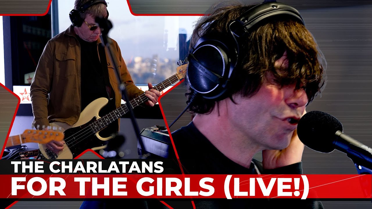 The Charlatans - For The Girls (Live on Virgin Radio UK)