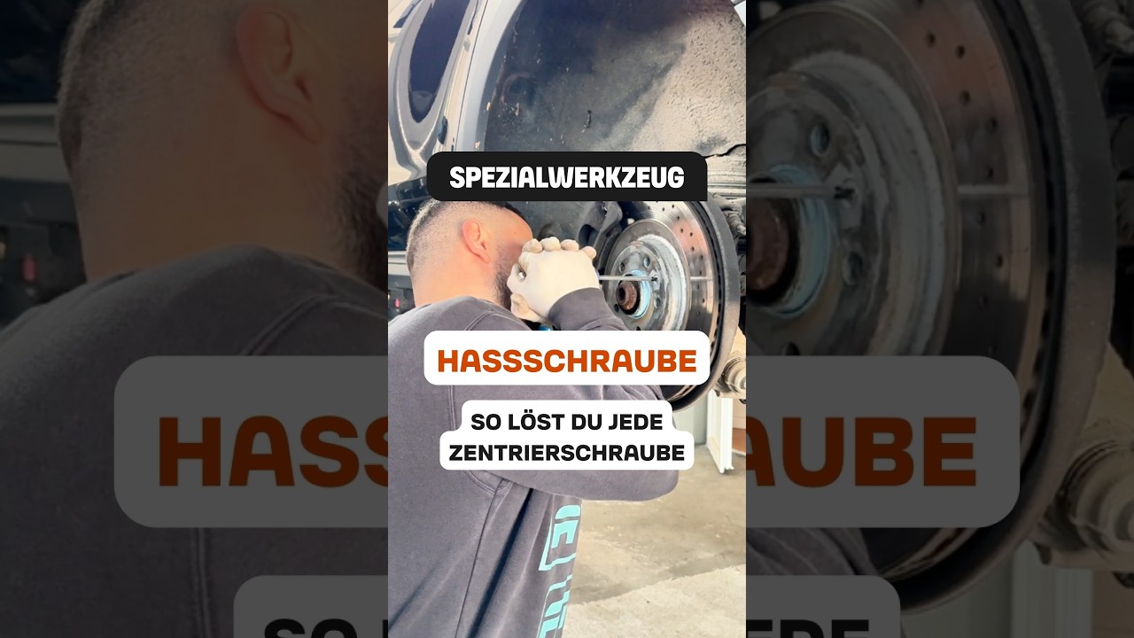 Zentrierschraube fest? So l&ouml;st du sie in Sekunden! #werkzeuge  #schrauber  #bremsen