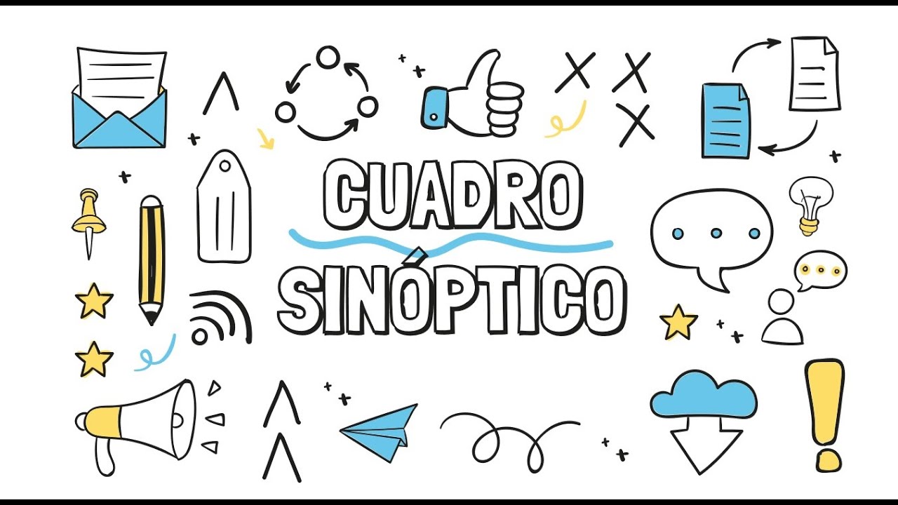 Cuadro sinóptico - Primero de secundaria [Razonamiento verbal]