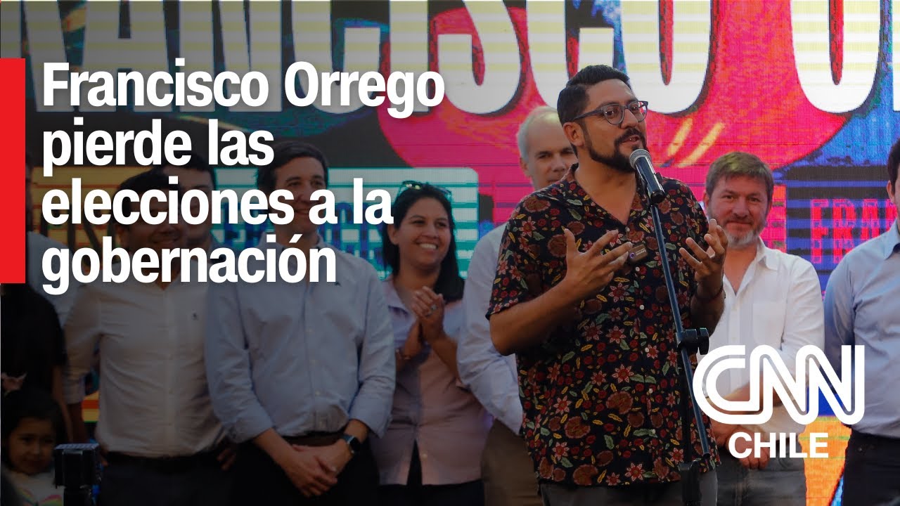 Francisco Orrego habla tras perder la elección en la Región Metropolitana