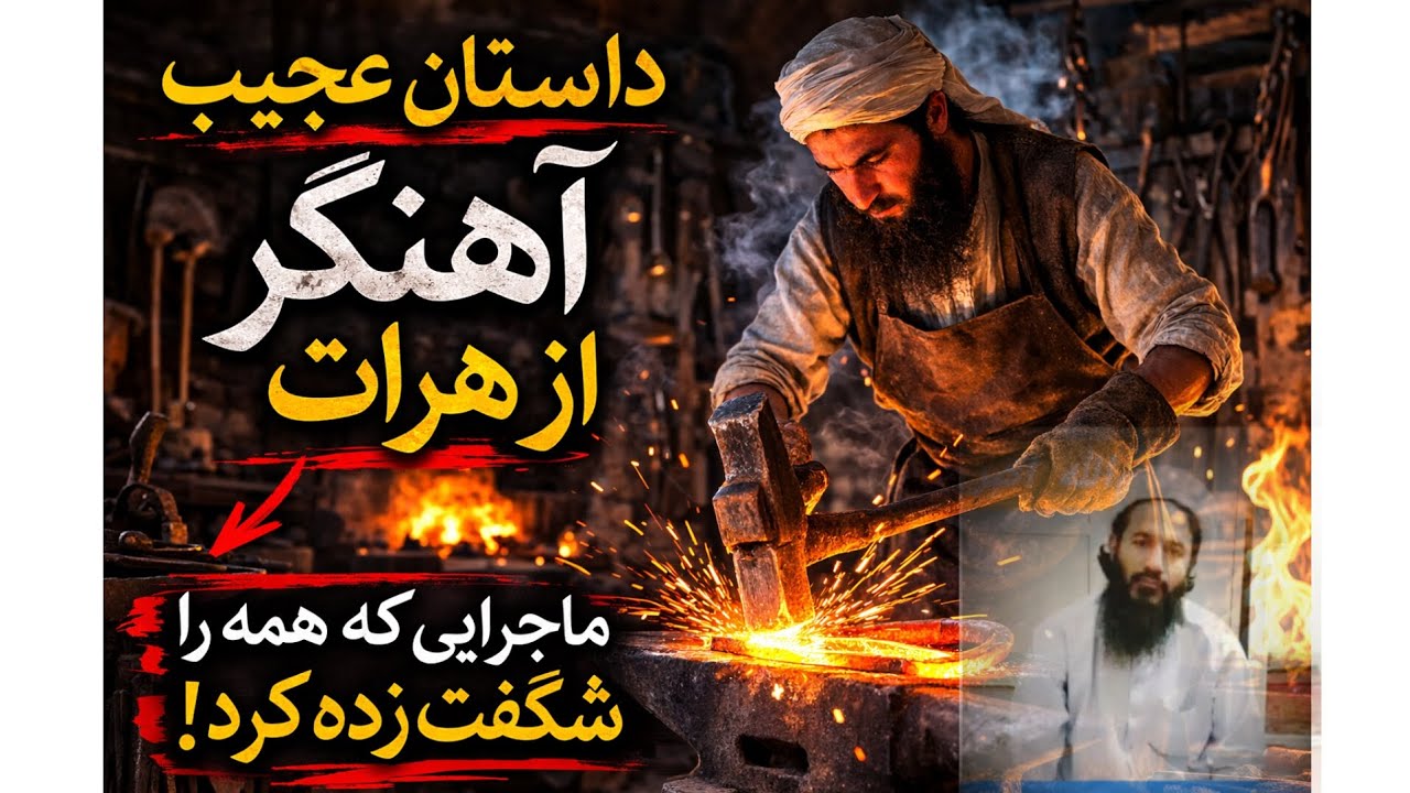 داستان واقعی آهنگر از هرات | ماجرایی که همه را شگفت‌زده کرد!