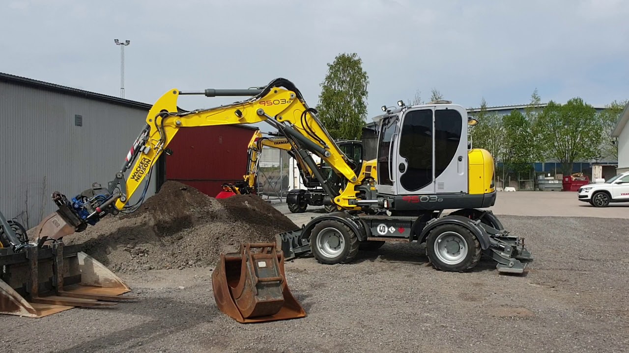 WackerNeuson 9503-2, årsmodell: 2013, timmar,ca: 5894h, s/n:00431.