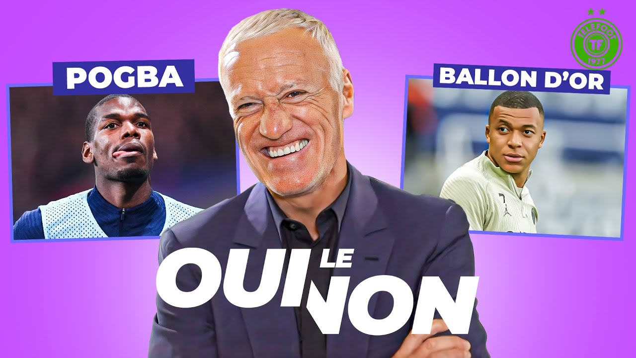 Mbapp&eacute; Ballon d'Or ? L'avenir de Pogba ? Le Oui-Non avec Didier Deschamps !