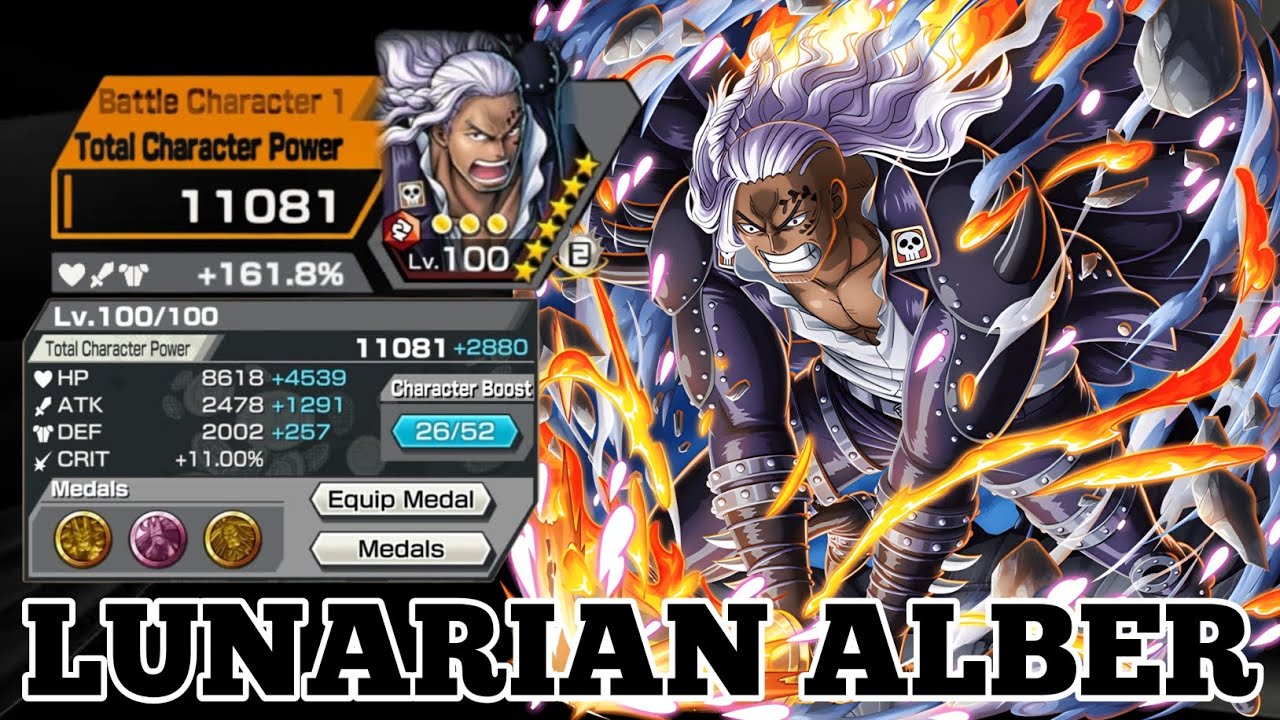 LUNARIAN ALBER GAMEPLAY | ONE PIECE BOUNTY RUSH | OPBR