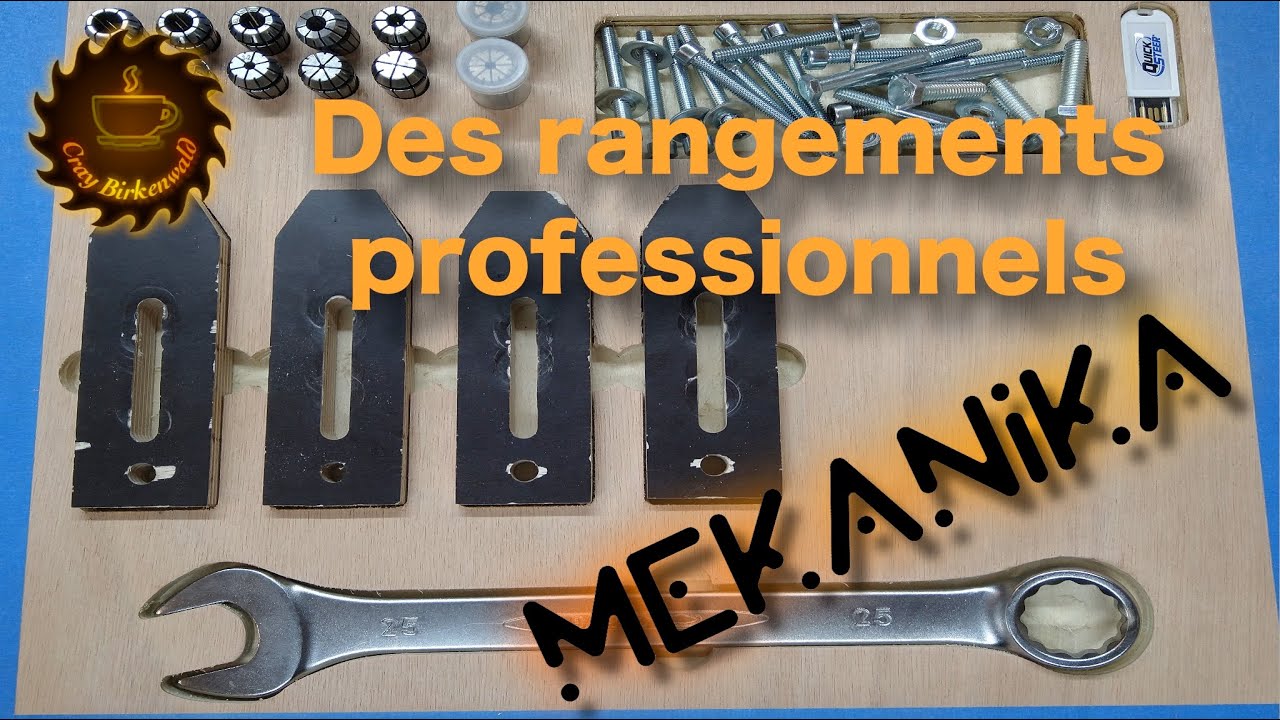 Des rangements professionnels à la CNC  (sans se prendre la tête)