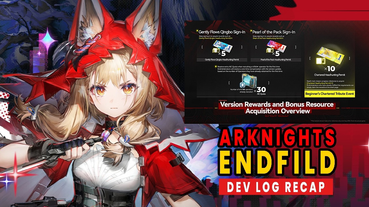 Arknights Endfield 1.1 Dev Log Recap