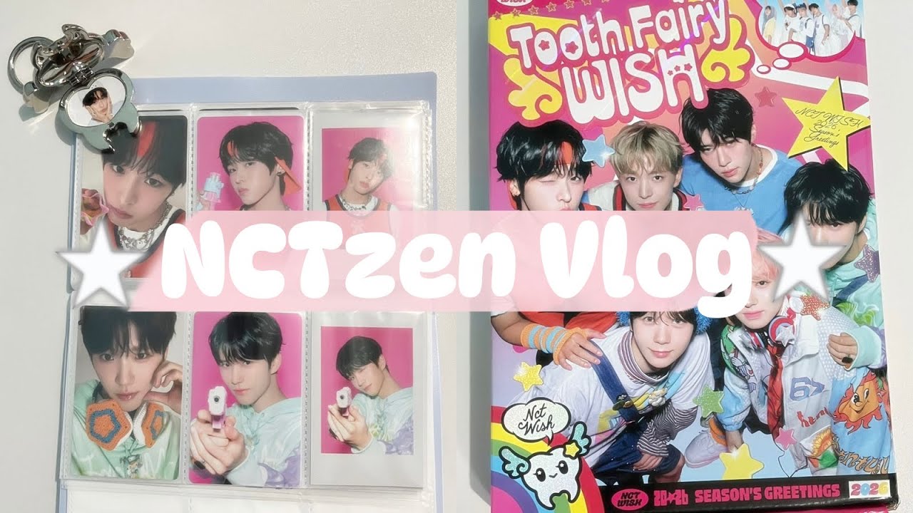 ✮시즈니 브이로그✮ | NCT WISH Season Greeting's | 엔시티 위시 시즌그리팅 | 위시 포카 | photocard