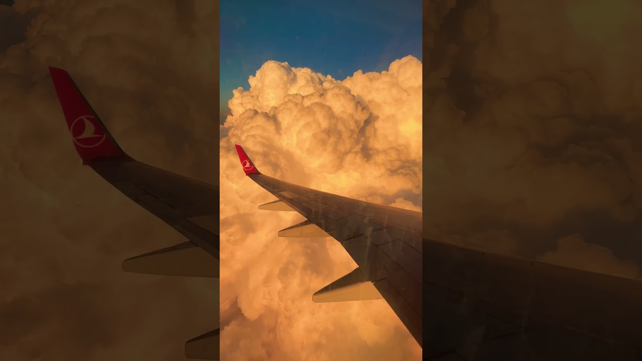 #airplane #airport #nature #great #clouds