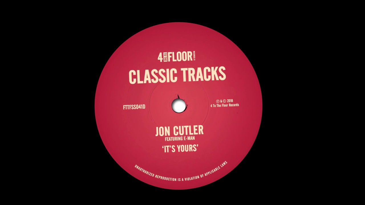 Jon Cutler featuring E Man 'It's Yours' (Frankie Feliciano's Ricanstruction Mix)