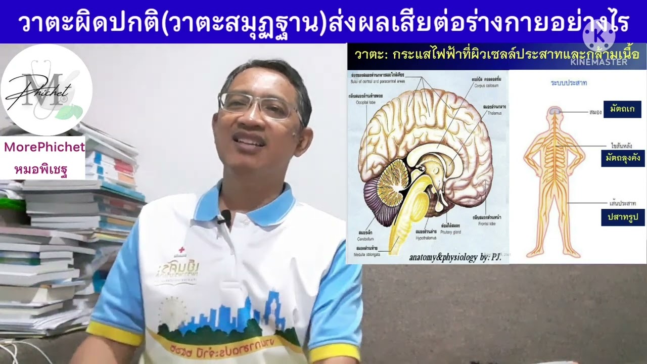 MP104: วาตะผิดปกติ(วาตะสมุฏฐาน)ส่งผลเสียต่อร่างกายอย่างไร