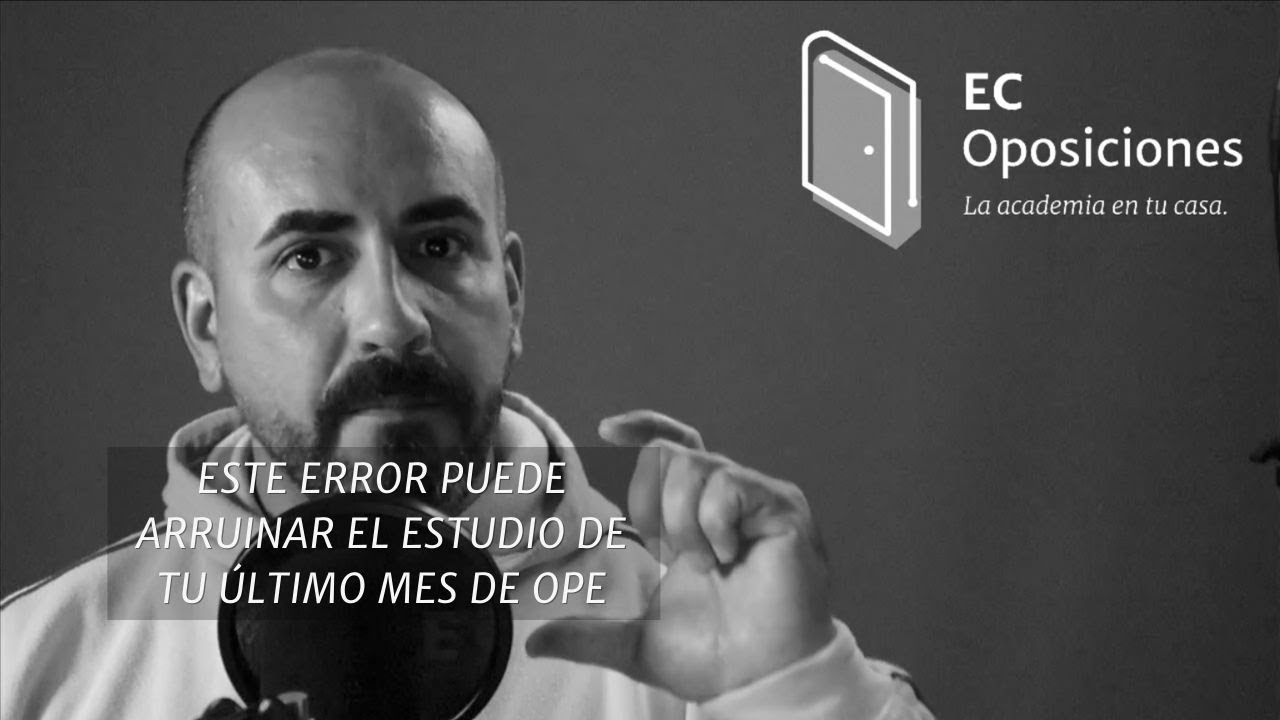 Cómo organizar el último mes de estudio de tu oposición (si lo llevas bien)