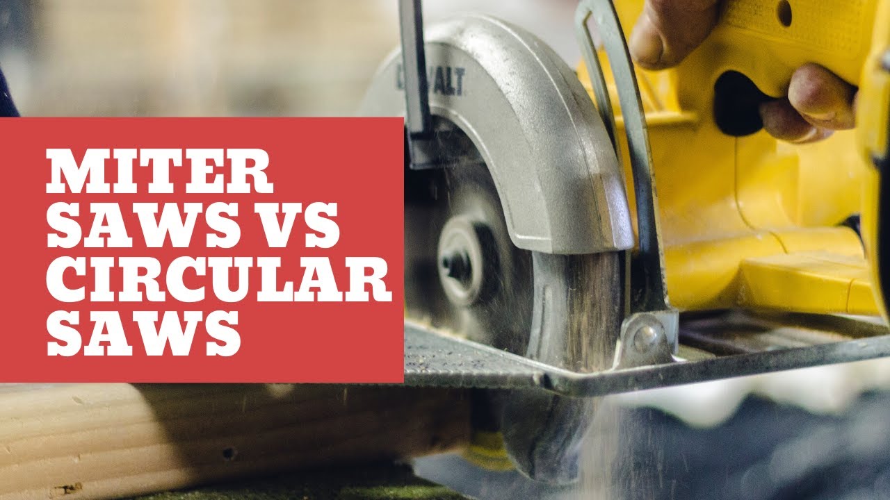 Miter Saw vs Circular Saw: Do you Really Need Both?