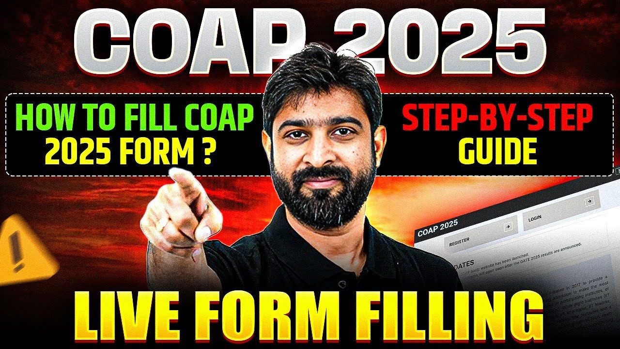 COAP 2025 | COAP 2025 Form Filling | COAP 2025 Form Filling Process | How To Fill COAP 2025 Form?