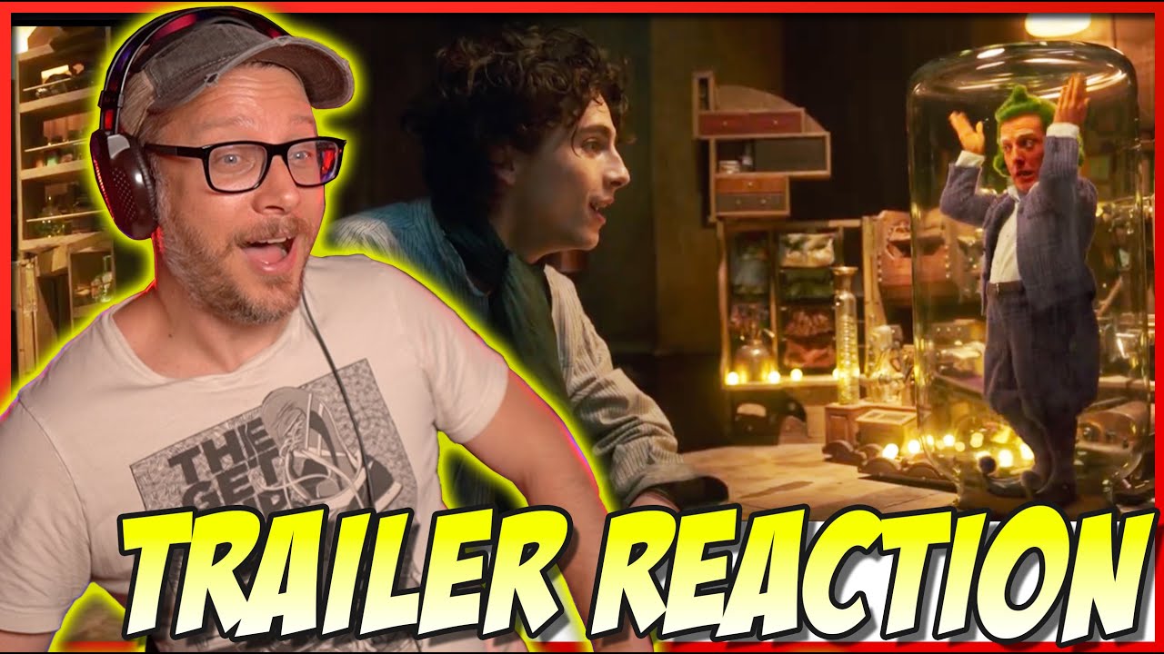 WONKA | Official Trailer Reaction