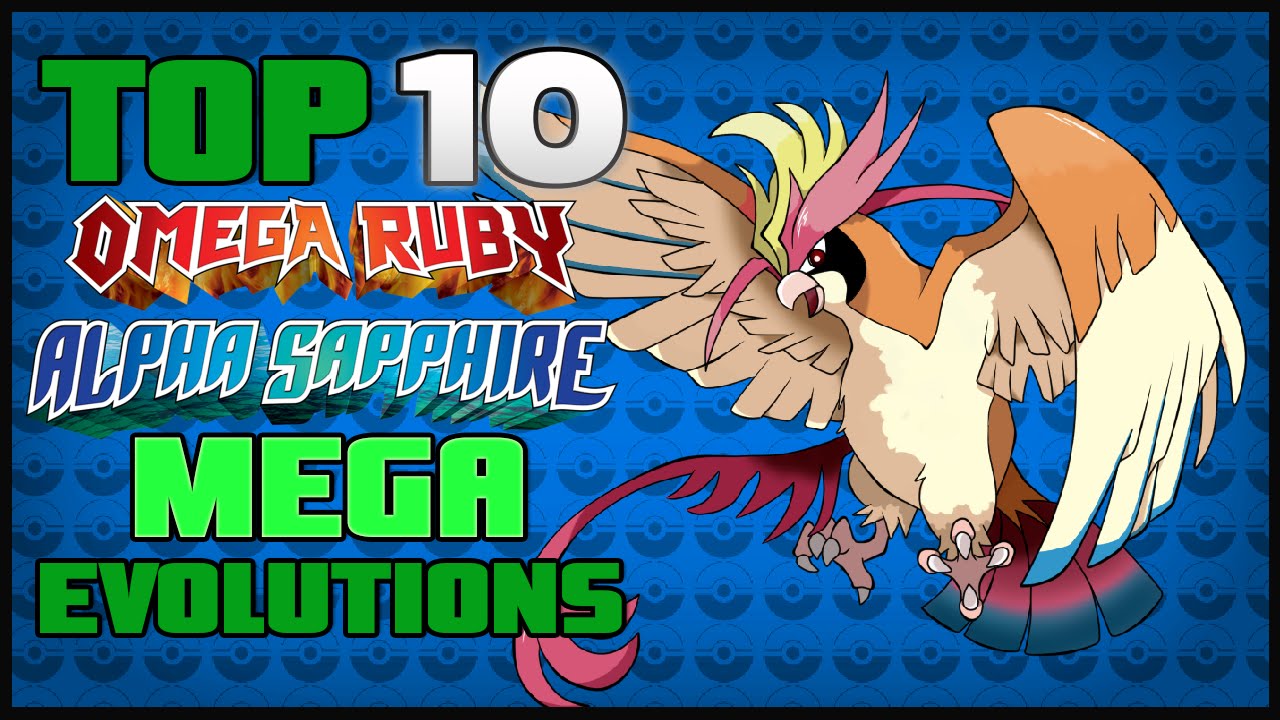 10 лучших мегаэволюций | Pokémon Omega Ruby и Alpha Sapphire