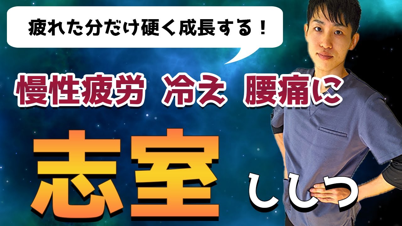 【志室（ししつ）】ツボの探し方！鍼灸師が徹底解説