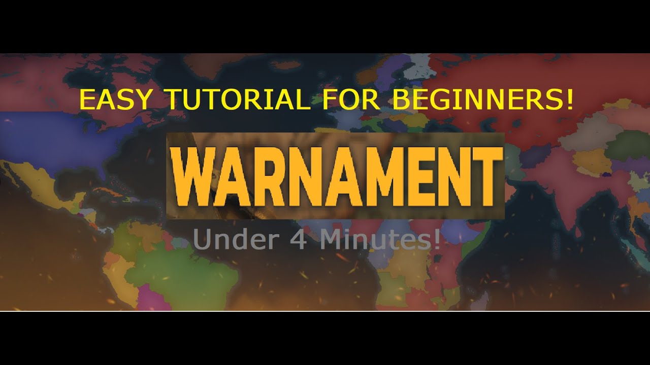 EASY Warnament Tutorial (Under 4 Minutes!)