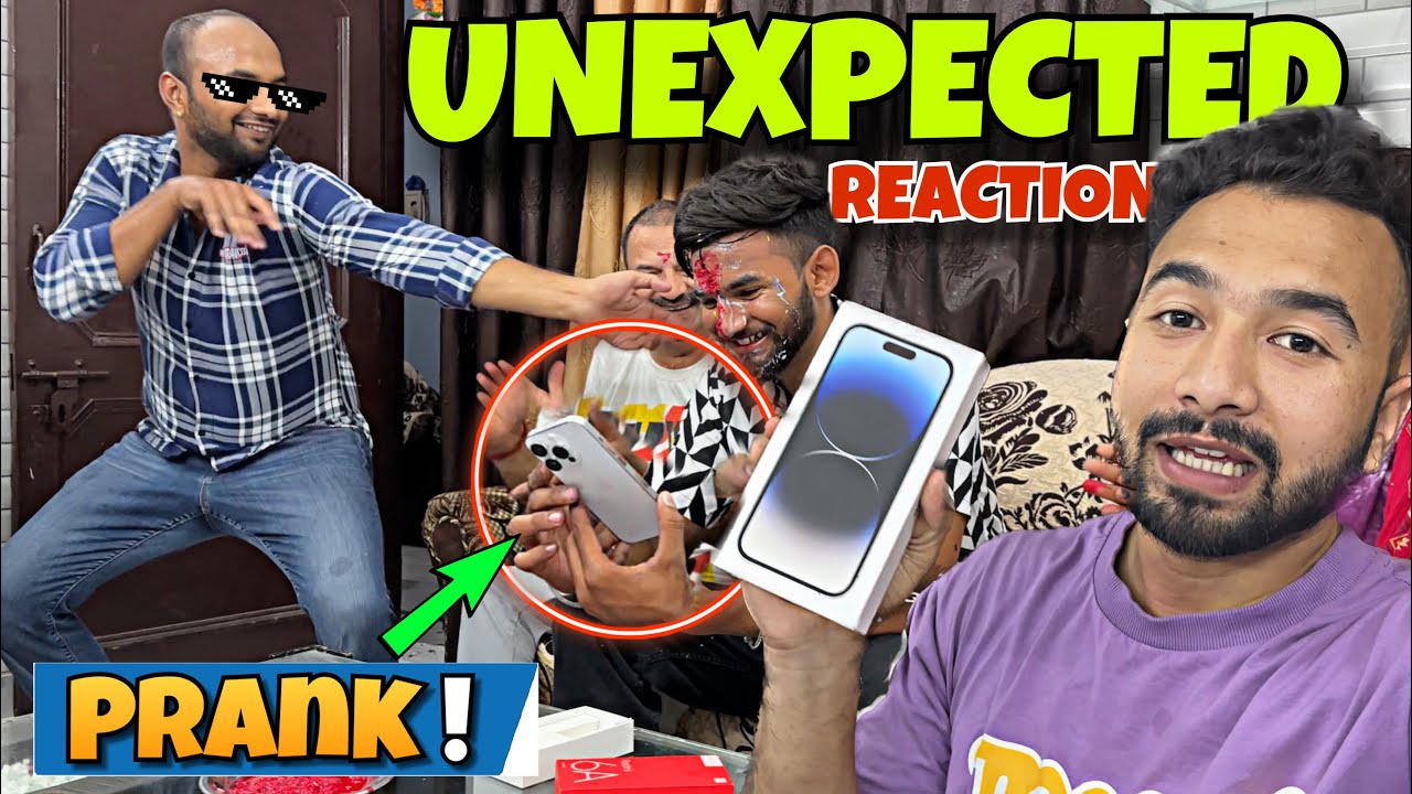 Full day BIRTHDAY PRANK on brother and Gifted IPHONE14 PRO || Prank goes wrong || jeet thakur pranks