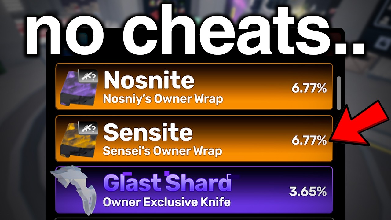 I Bought 0.1% OWNER Skin Case!