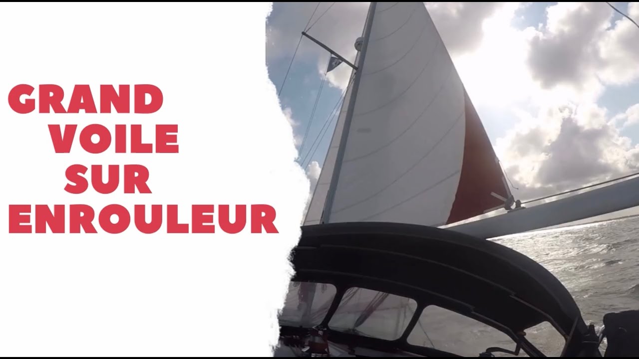 Grand voile sur Enrouleur