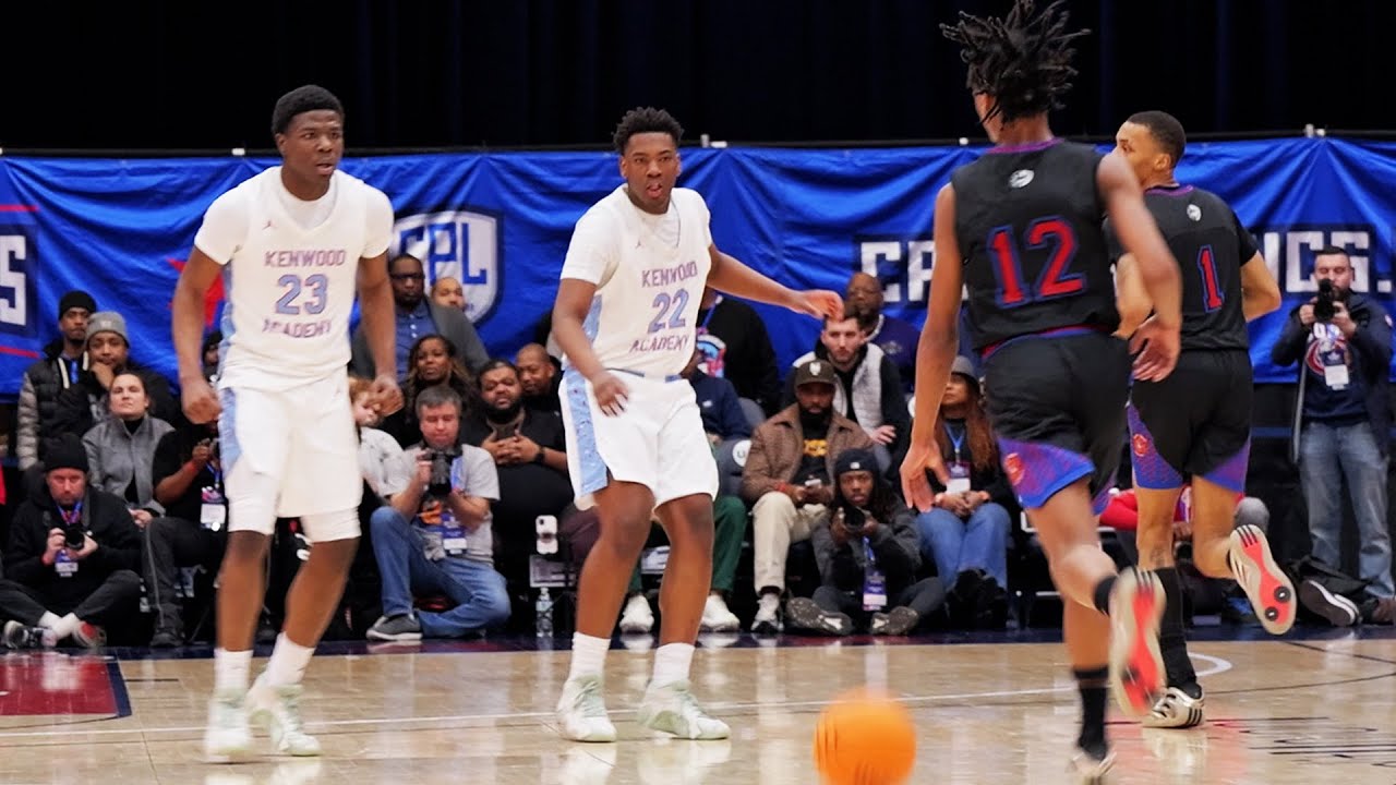 BASKETBALL CITY FINALS Chicago - Curie vs. Kenwood - CPL Boys