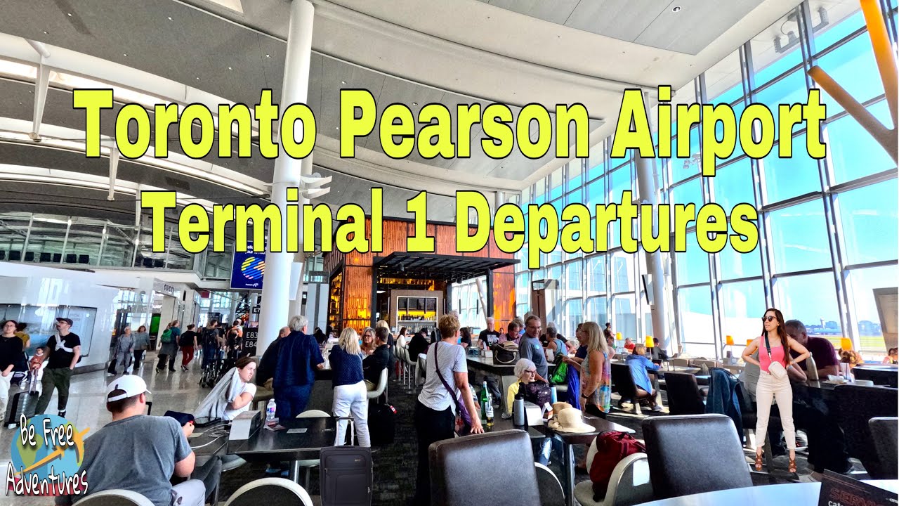 Toronto Pearson Airport YYZ Terminal 1 Departures