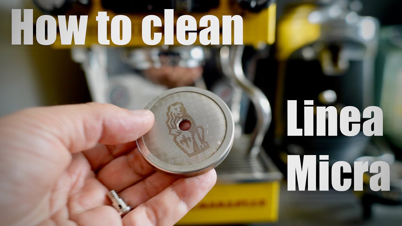How to clean the La Marzocco Linea Micra