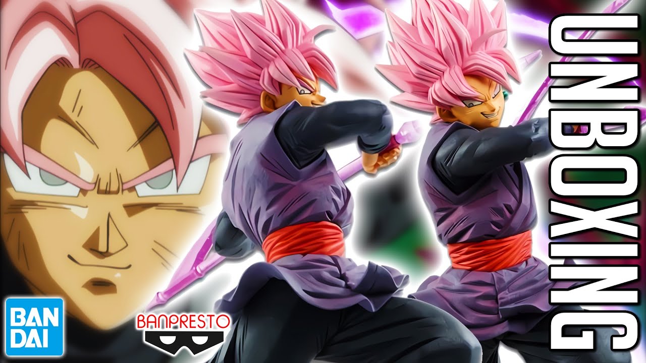GxMateria SCYTHE Super Saiyan Rose Goku Black Figure Unboxing!
