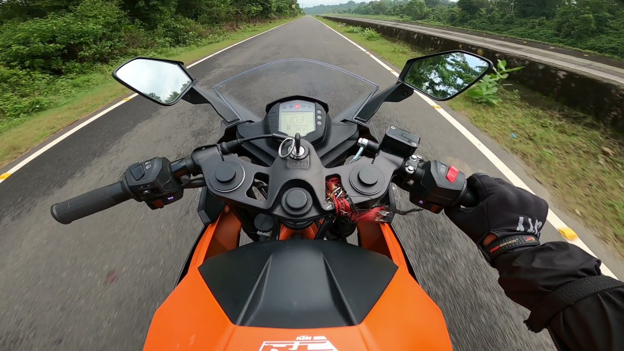 2021 || KTM RC 200 BS6 || TOP SPEED