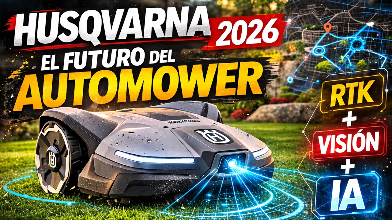 Husqvarna 2026: así cambia el futuro del Automower
