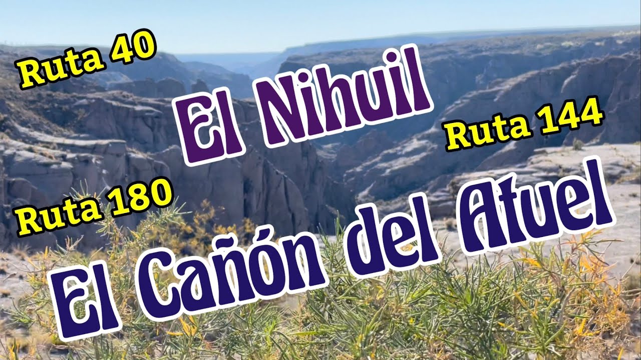 El Nihuil | El Ca&ntilde;&oacute;n del Atuel |Mendoza | Argentina | en moto por Argentina